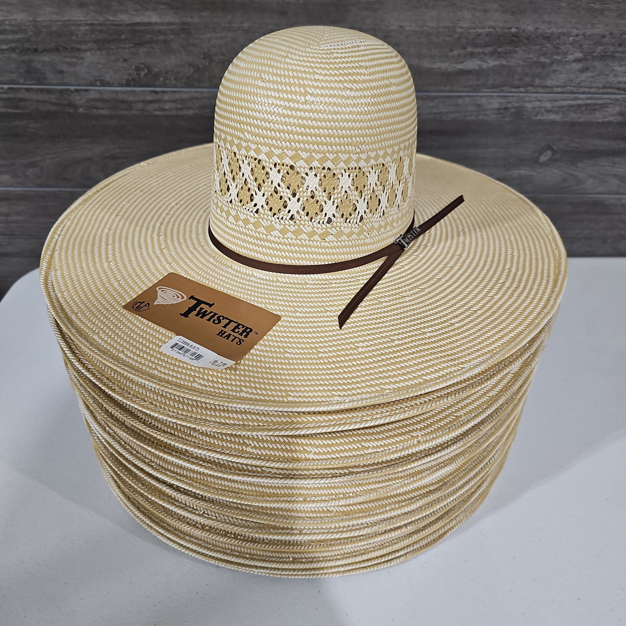 7 5/8 Twister Straw (5" brim)