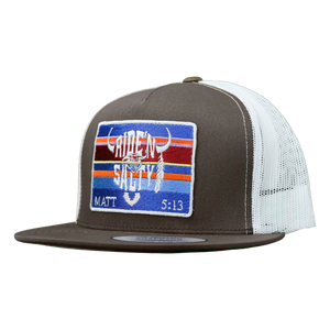 Salty Rodeo Co. Bison Trucker Cap