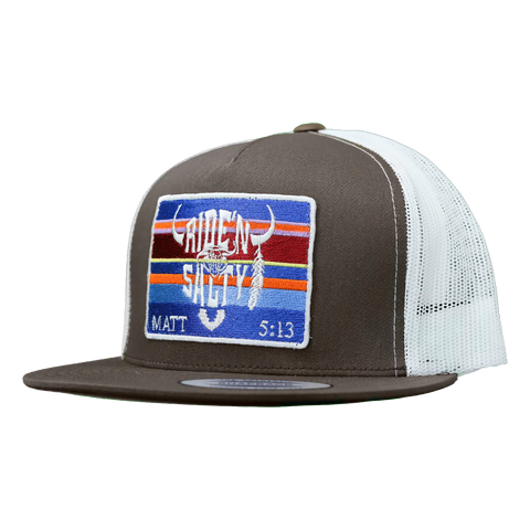 Salty Rodeo Co. Bison Trucker Cap