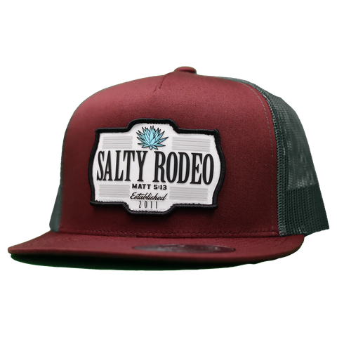 Salty Rodeo Co. Maroon Migo Trucker Cap